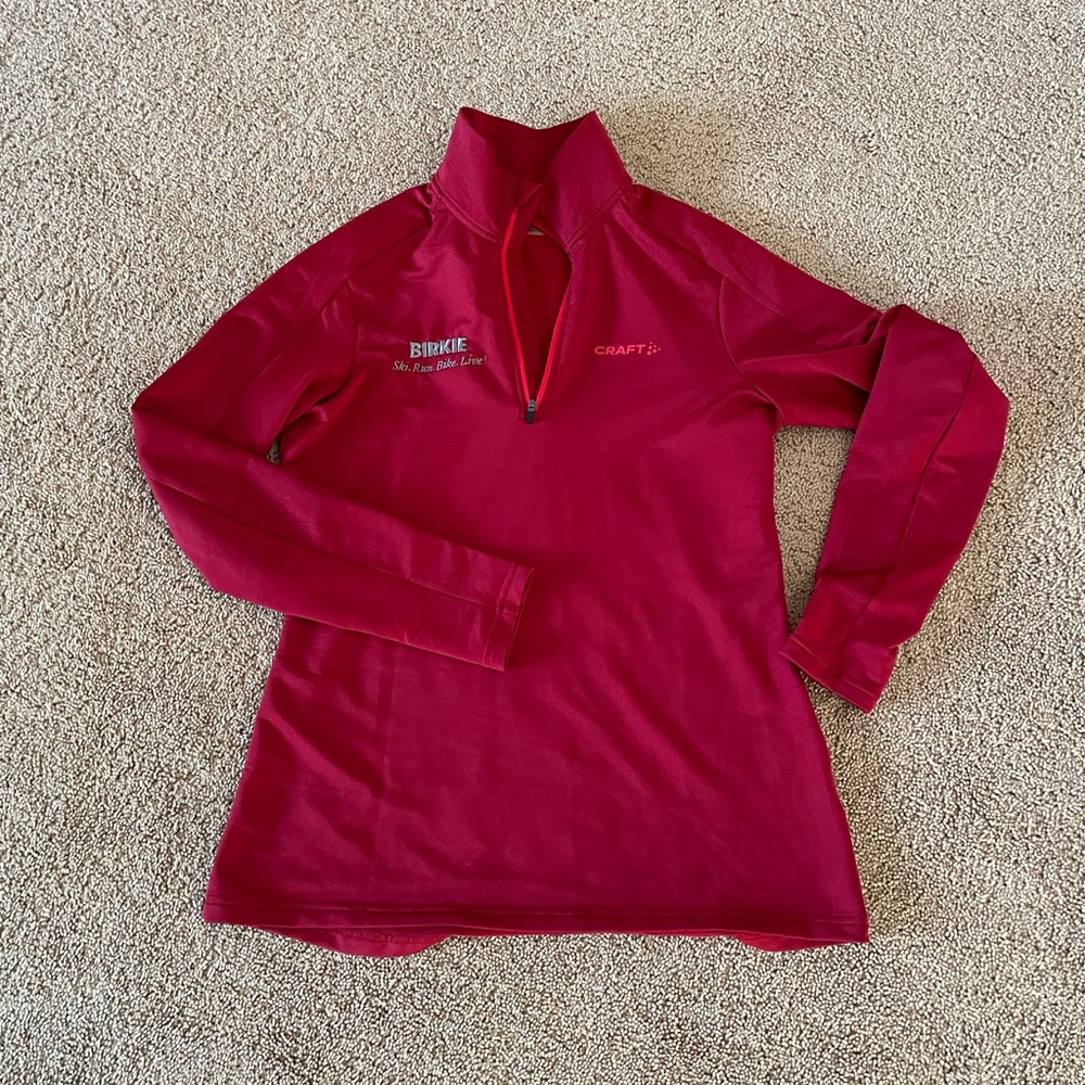 Birkie Logo - Craft Quarter Zip Women’s M